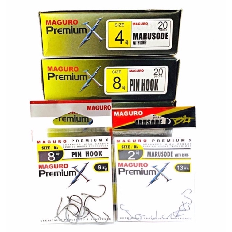 Kail/pancing MAGURO PREMIUM | Marusode | Pin Hook | Sode