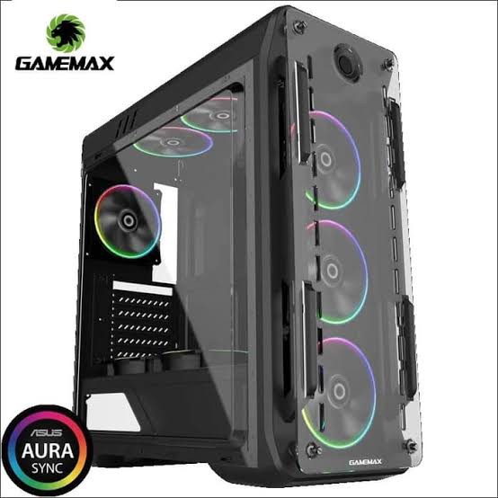 Gamemax Optical G510 Black + 4x Fan ARGB + Controller