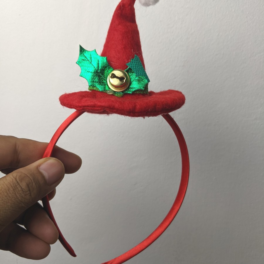 bando natal christmas headband topi natal