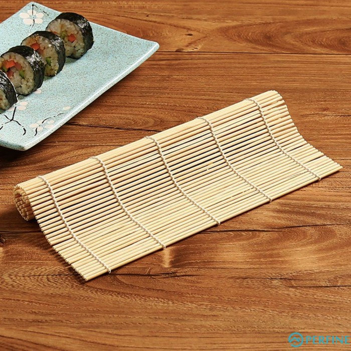 Tikar Gulung Sushi Roll Bamboo Sushi Maker Rolling Mat Alat Penggulung