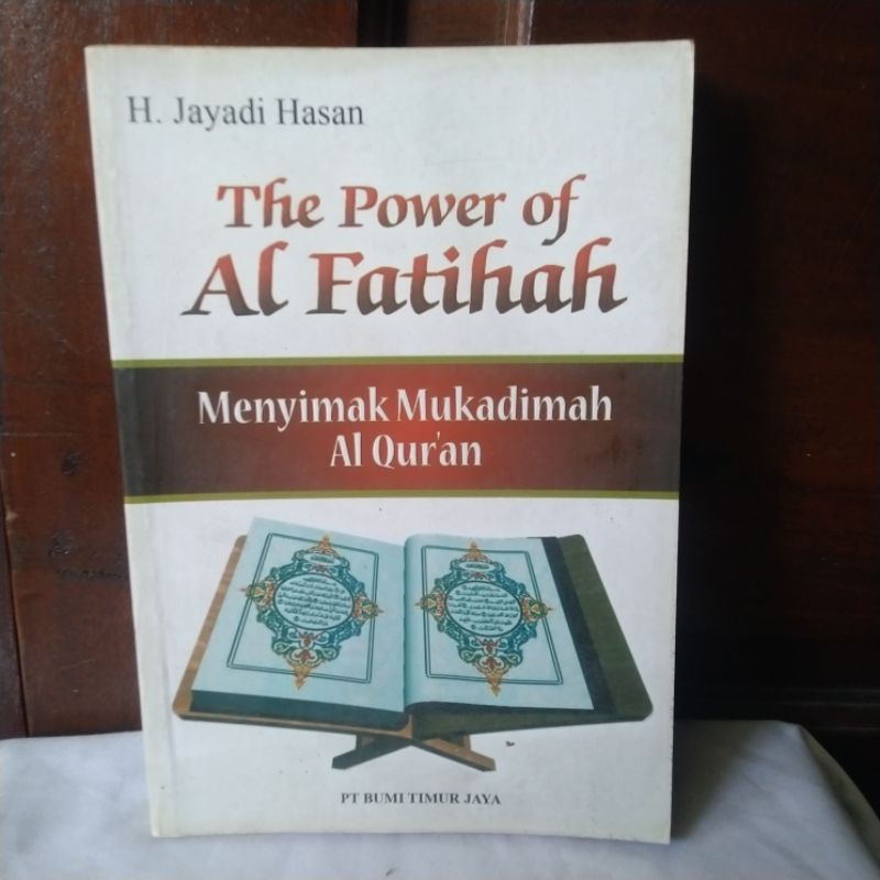 THE POWER OF AL FATIHAH oleh H. JAYADI HASAN