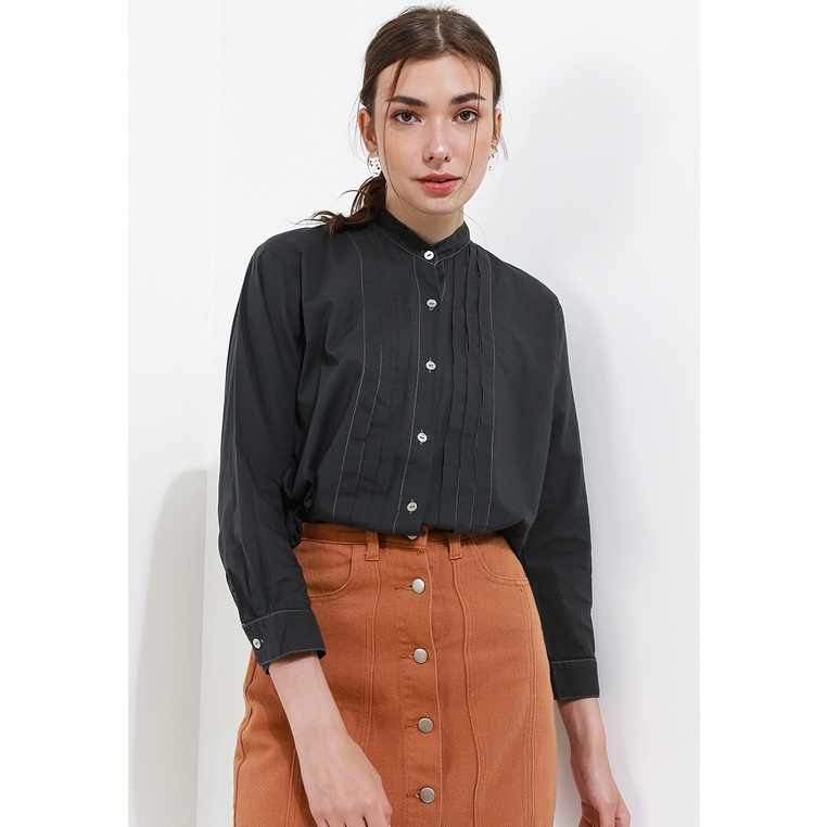 Lois Kemeja Lengan Panjang Katun KC754