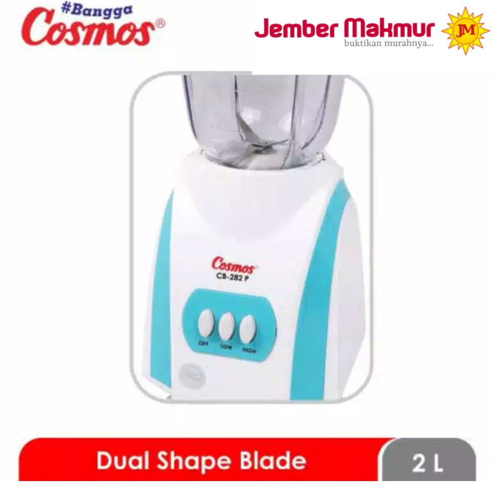 Blender Cosmos plastik 3in1 CB 282P/ pelumat cb 282 p /cosmos CB282P