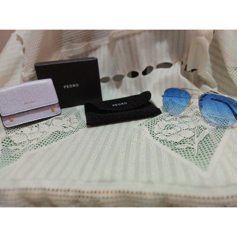 Dompet PEDRO ORI  WALLET | Dompet PDR LILAC |  FREE  BOX+ FREE GIFT