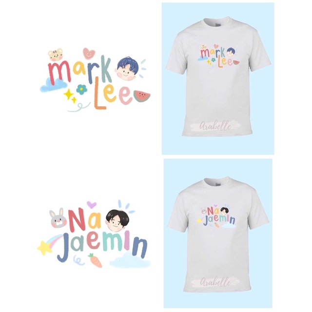 [SPECIAL EDITION] Baju Bergambar Nama Member NCT Dream / SM Entertaiment