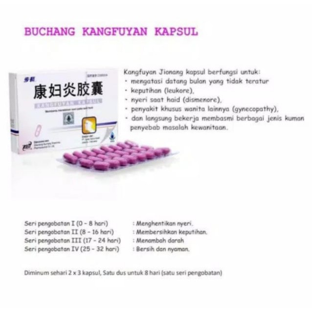 KANGFUYAN JIAONANG - Obat keputihan herbal