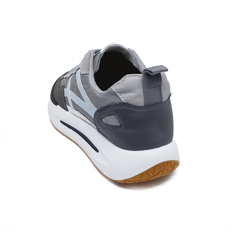 1489 - Alpha Grey/Black - Sepatu Sneakers Running Sport - D12