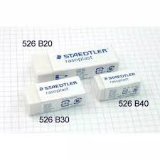 

POPPURI SHOP - Staedler penghapus pensil rasoplast putih B40