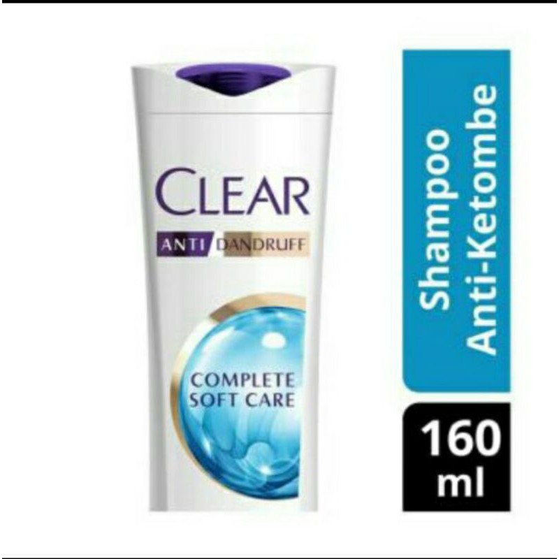 SAMPO CLEAR ANTI KETOMBE COMPLETE SOFT CARE 160ml Dan 300ml