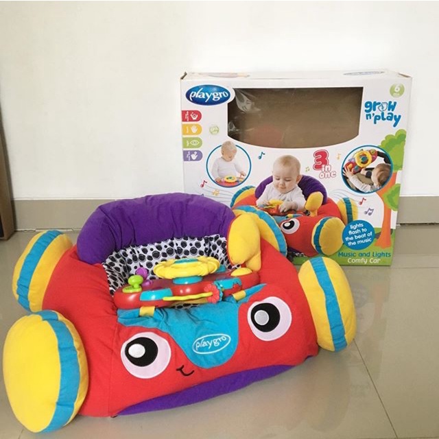 Playgro Grow'n Play Music and Light Comfy Car