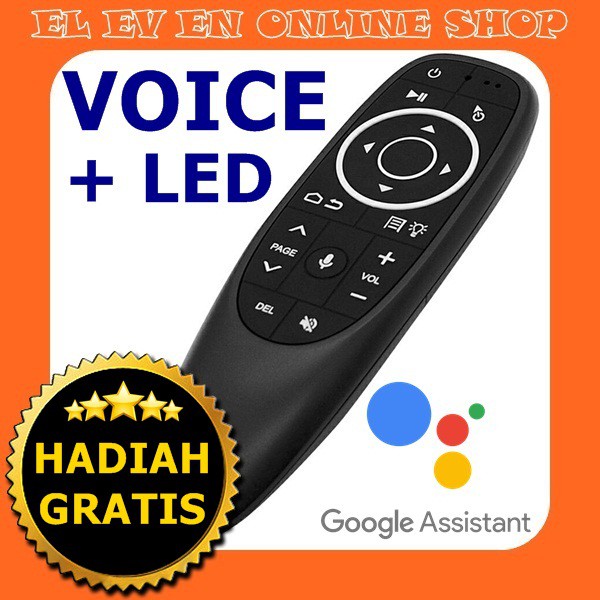 PLUS Remote G10S Pro Air Mouse Gyro Voice Command Mic Led Wireless 2.4Ghz Android TV Box Stb G10 MX3