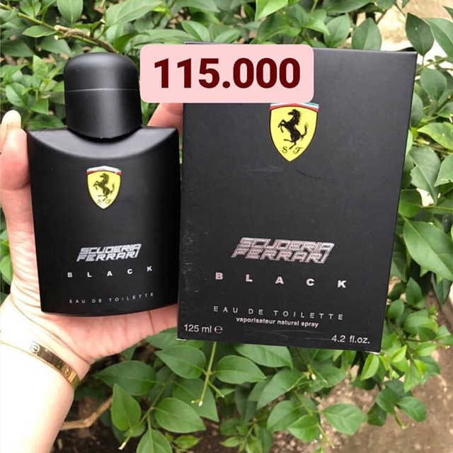Parfume Scuderia Ferrari Black 125ml