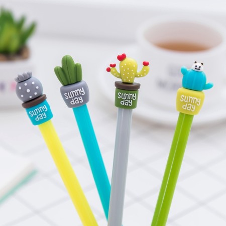 

Pulpen Gel 0.5mm Motif Kaktus