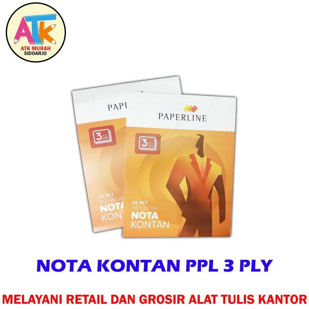 

Nota Kontan Paperline 3 Ply Kecil