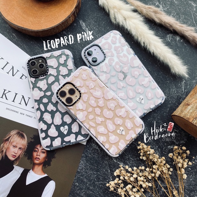 Casetify LEOPARD PINK Case iPhone 7 7+ 8 8+ X XR XS MAX 11