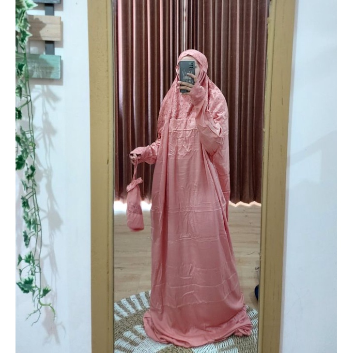 Mukenah hadromaut brukat/ mukenah yaman