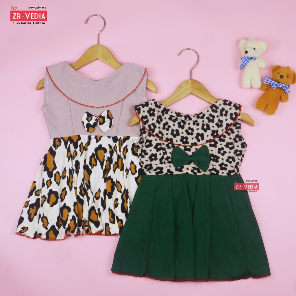 (0-6 Bulan) Dress Cantika Baby New Born / Dres Anak Perempuan Yukensi Baju Pakaian Bayi Murah