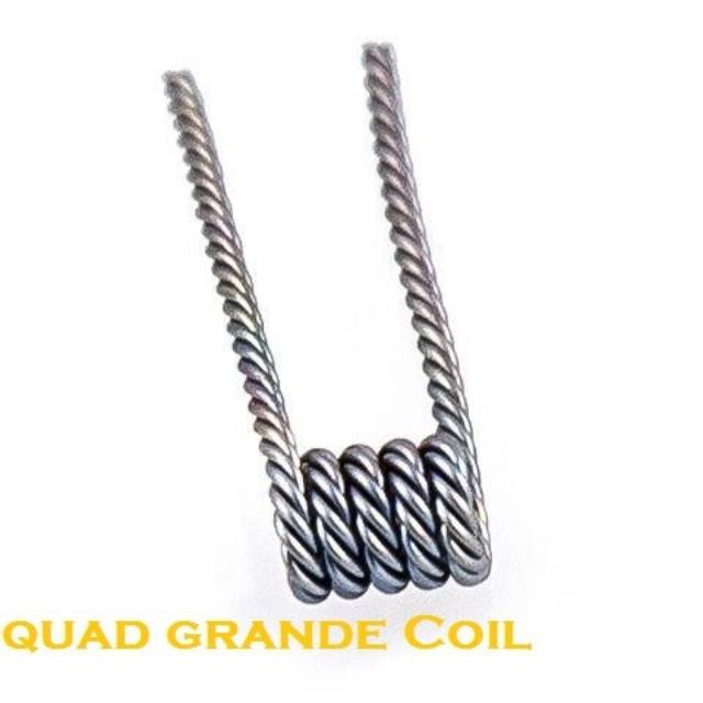 Coil quad grande 0.36 ohm by demon killer coil vape vapor