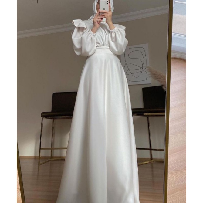 Hazzah Dress / Dress muslim / Dress Turki / Abaya / Dress pesta