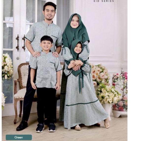 Tidak Diragukan.. Sarimbit Lebaran Keluarga Samara Eid Series by Qinara Hijab