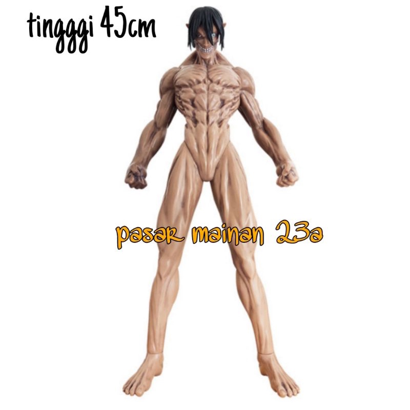 Figure Attack On Titan Eren  jumbo 45cm/mainan figure Attack On titan