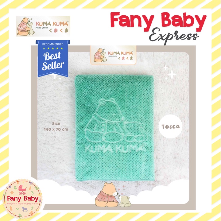 KUMA KUMA PINNEAPPLE TOWEL 140X70CM [BEST SELLER] / HANDUK BAYI RILAKKUMA