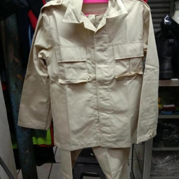 Baju PDL PNS Kemhan | Satu Stel Kualitas Terbaik - L HEMAT