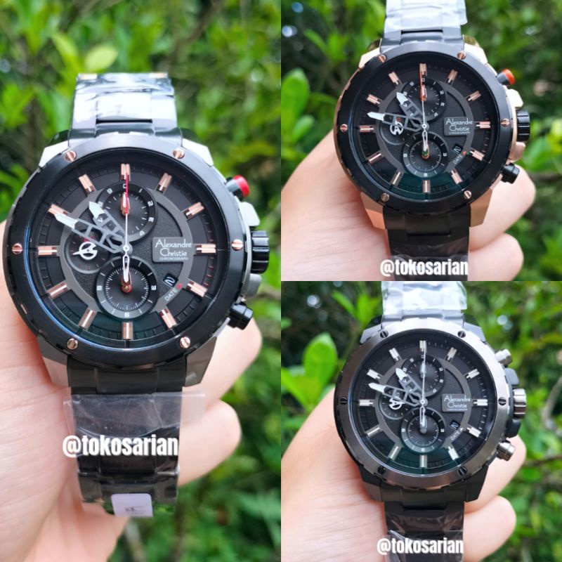 Alexandre Christie Original AC 6530 MC Rantai Sport Untuk Pria Terbaru