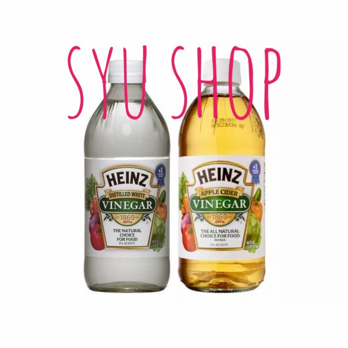

Jual Heinz White Apple Cider Vinegar 473 Ml Cuka Putih Apel - Apple Cider