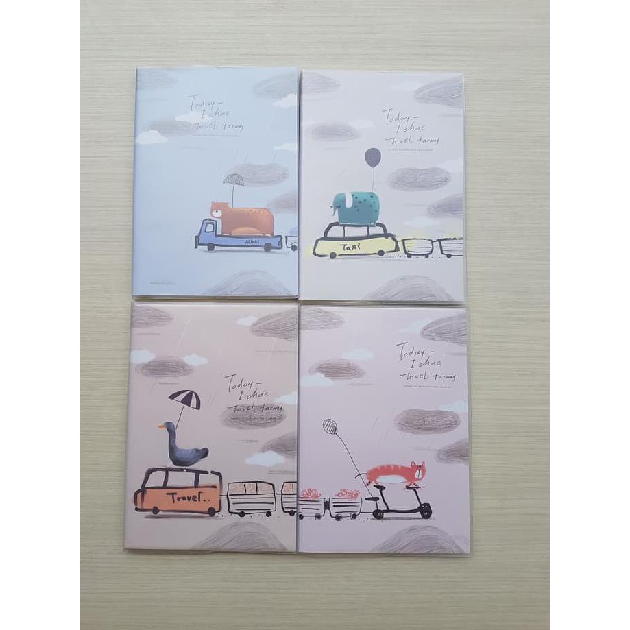 

BARU Buku Tulis A5 Bersampul Today I Chose Travel Far Away