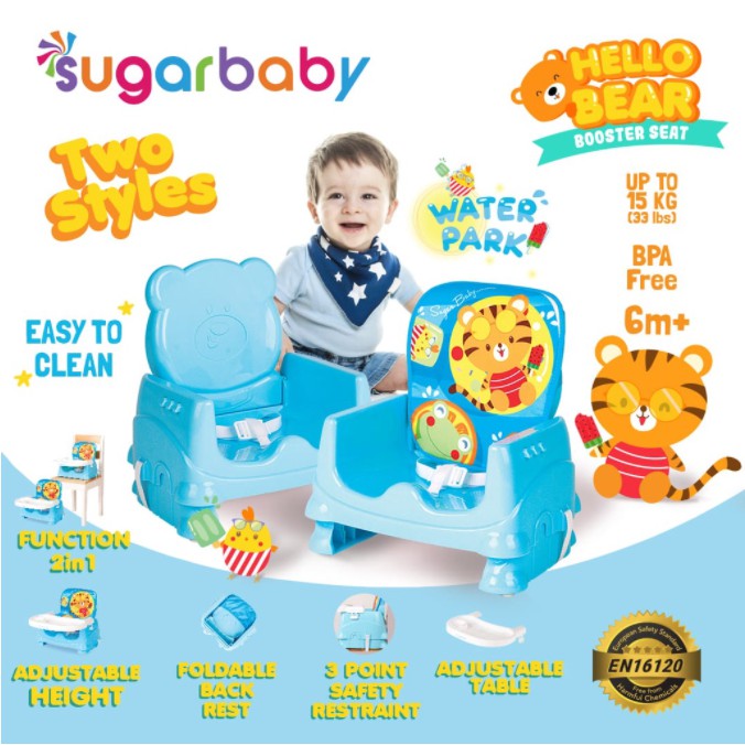 Sit On Me Mastela / Sugar Baby Booster Seat Kursi Makan Mpasi Bayi CBKS