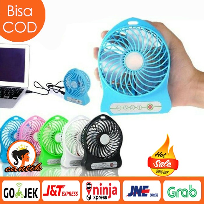 KIPAS ANGIN MINI PORTABLE  / KIPAS CHARGE MINI PORTABLE / MINI FAN USB PORTABLE