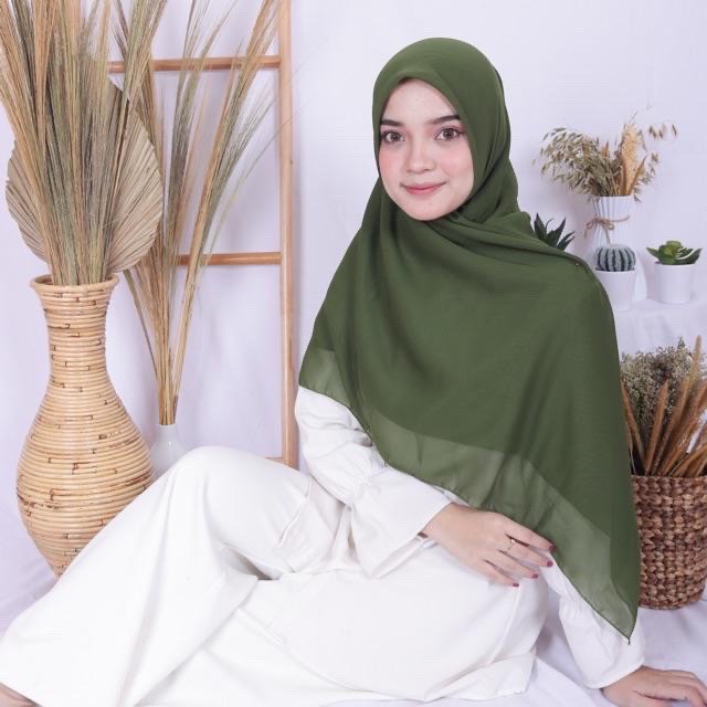 [𝐂𝐫𝐨𝐜𝐮𝐬] Jilbab Bella Square / Hijab/ segiempat/ kerudung-Bela - ARMY
