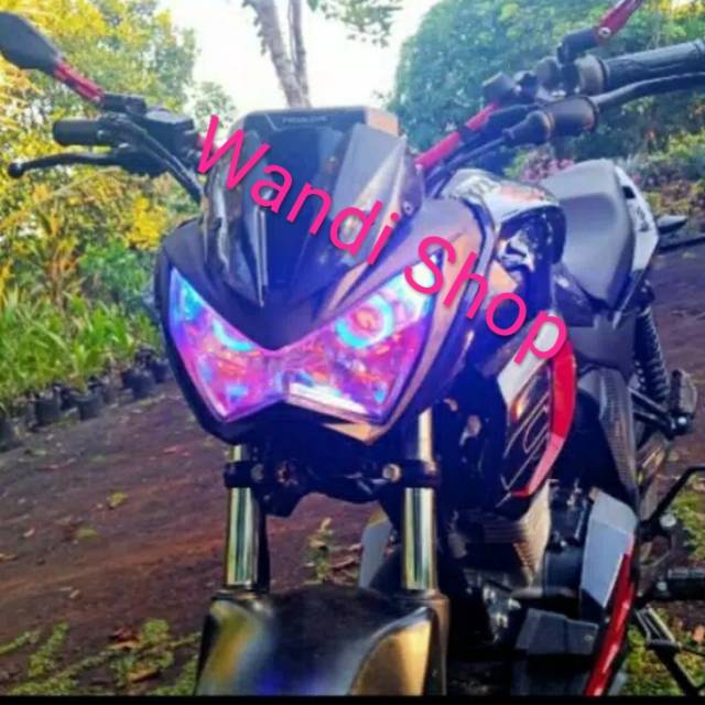 Kedok ninj 250 Z  doubel proji Reflektor ninja 250 Z doubel proji