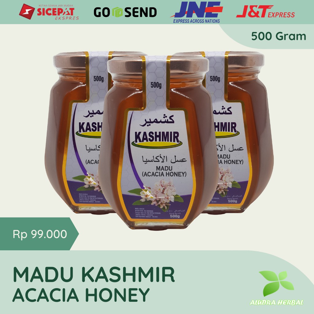 

Madu Arab Kashmir Acacia (Akasia) Honey 500 Gram Asli 1/2 KG