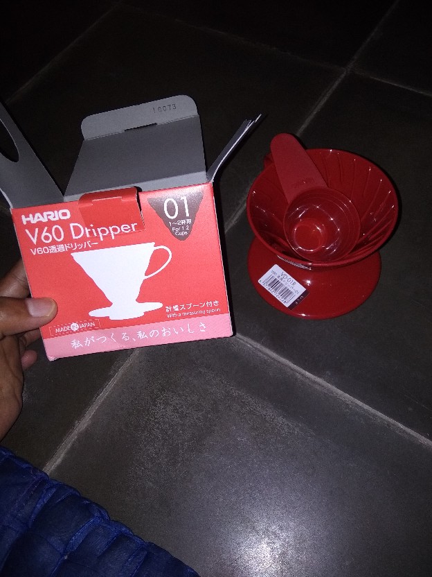 Paket Hario V60 + Paper Filter (isi 100)