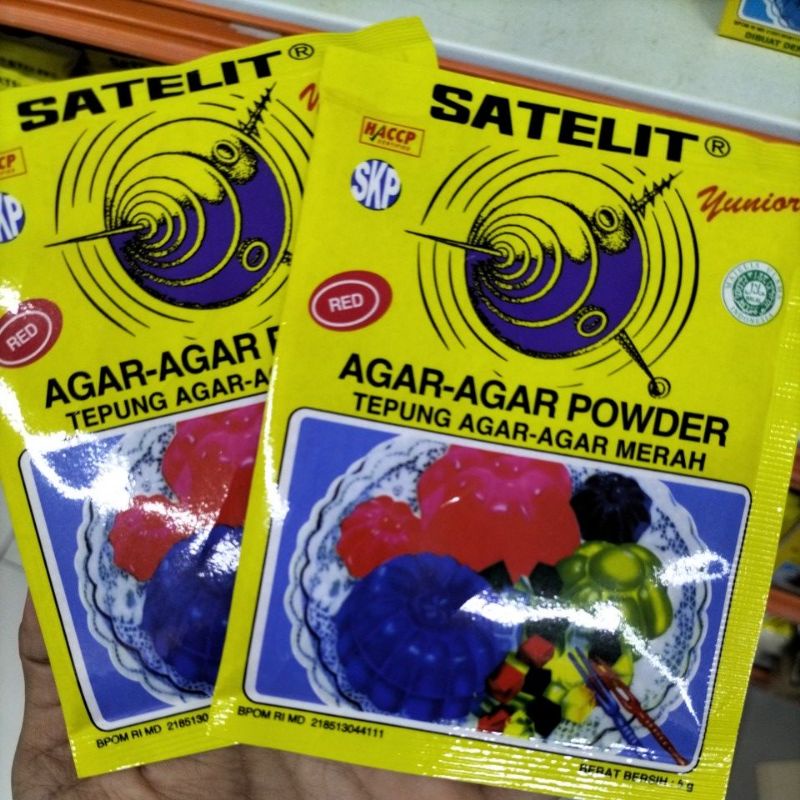 

AGAR AGAR SATELIT 5GR MERAH