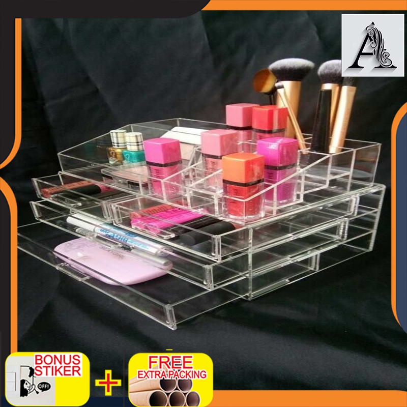 

Promo acrylic tempat kosmetik akrilik V2acrylic make up