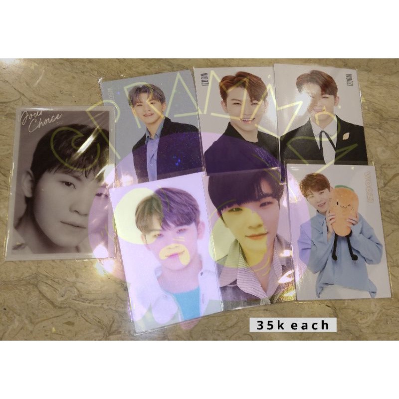SEVENTEEN - Woozi photocard grid GOSE CARATLAND Your Choice etc.