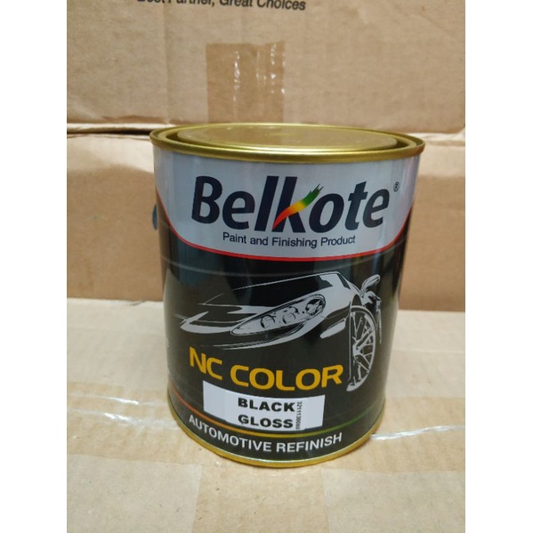 Cat NC Belkote Hitam Black Gloss 250ml
