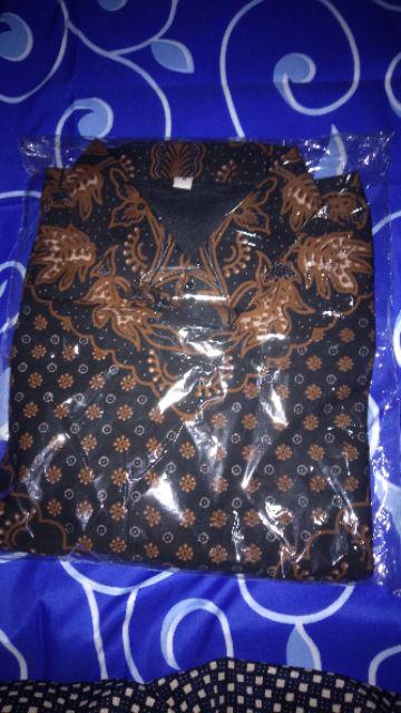 Sekar Jagad Kemeja Batik Pria Eksklusif Lengan Pendek Modern Seragam Batik By Asmara