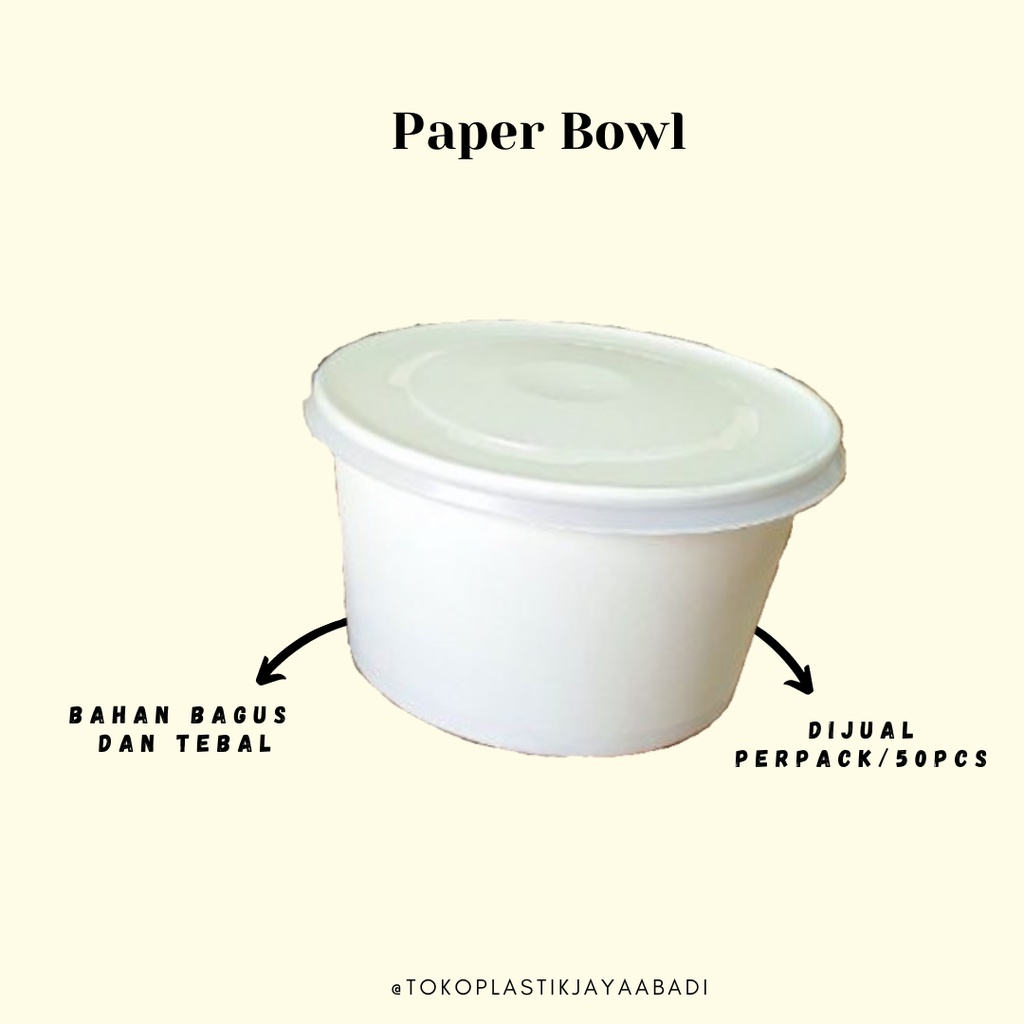 Paper Bowl ukuran 24 oz