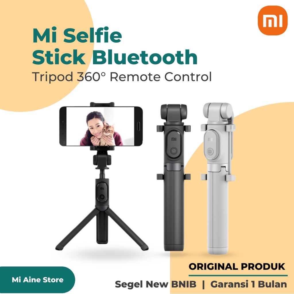 Jual Xiaomi Mi Selfie Stick Tongsis Bluetooth Remote Shutter Tripod