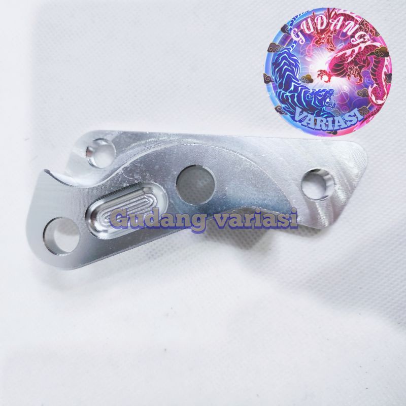 Breket Bracket Kaliper 4 piston Big pot Untuk Vixion / Nuovo disc 220 mm