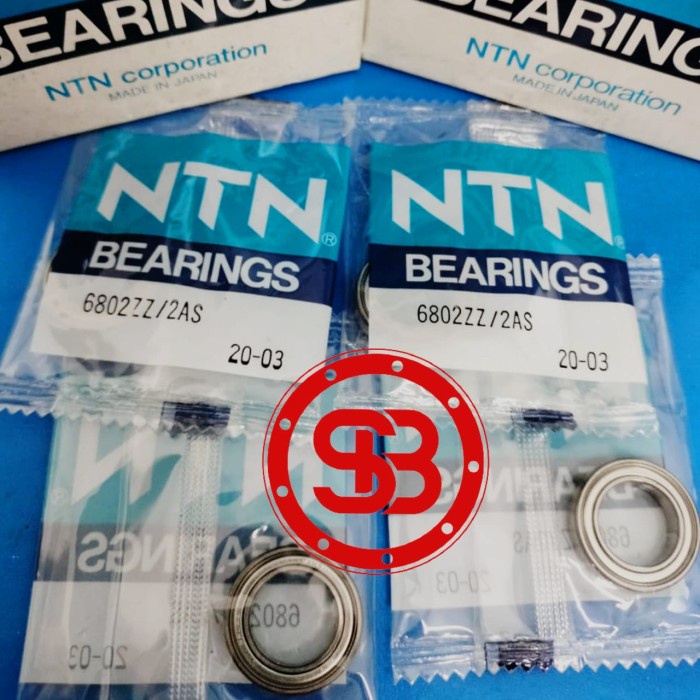 Bearing 6802 ZZ NTN ORIGINAL