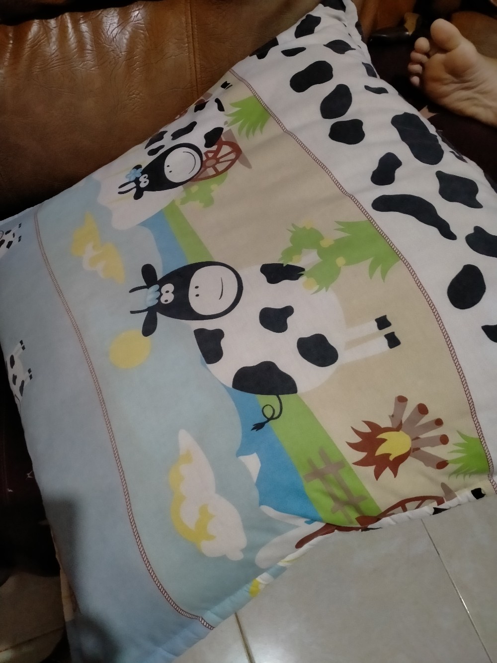 Bantal Lantai Besar 70x70 Silicon Duduk Jumbo Santai Silikon Dekorasi