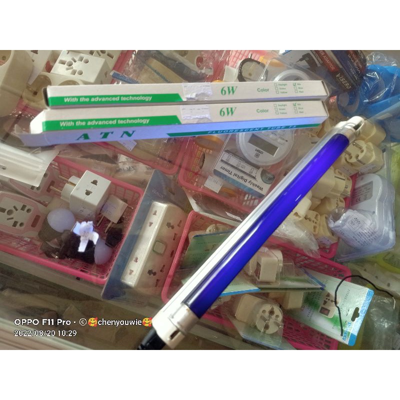 Lampu Neon UV Deteksi Uang Palsu