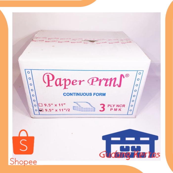 

CONTINUOUS FORM 912 X 112 3PLY PAPERPRYNS BAGI 2 last stok 6Zept2