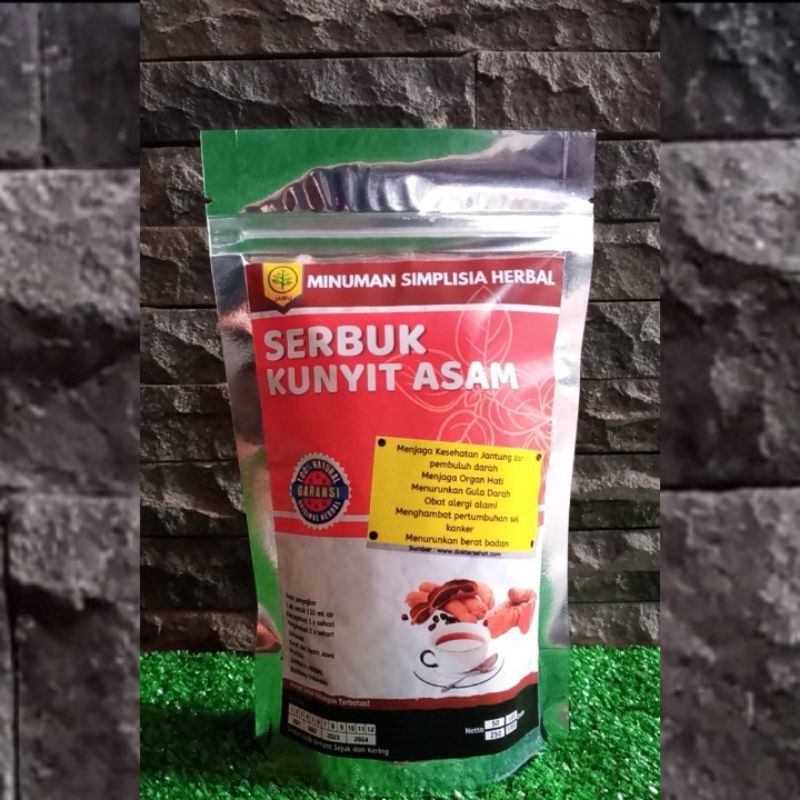 

Simplisia Herbal Serbuk Kunyit Asam