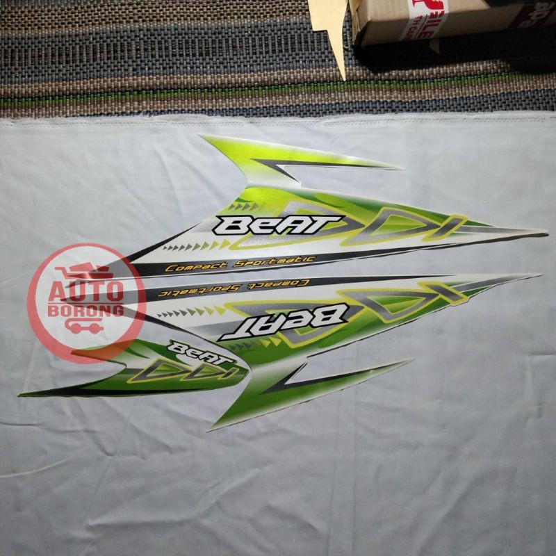 Striping Stiker Palet Beat Karbu Karburator 2012